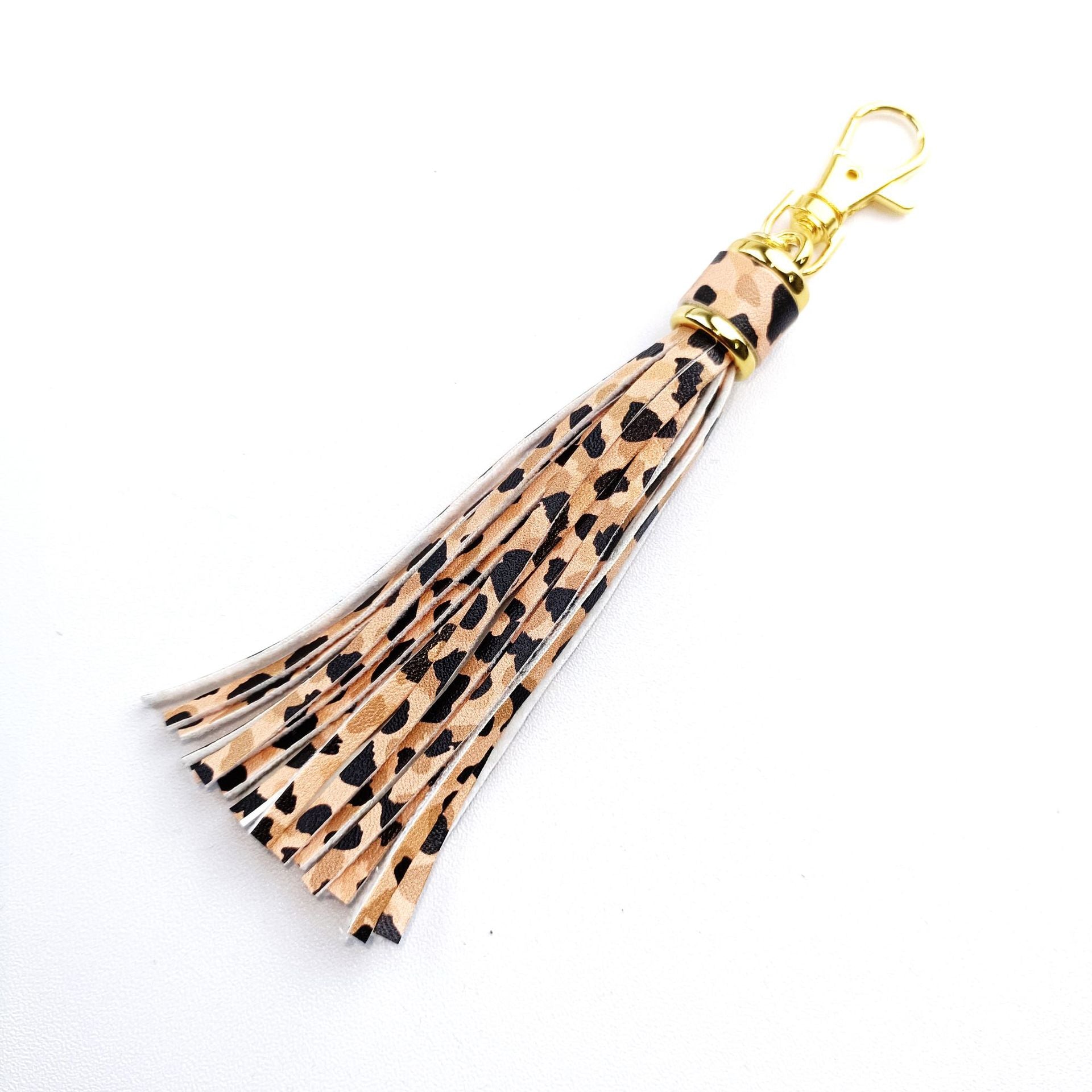 Wholesale Pu Leather Tassel Pendant Keychain